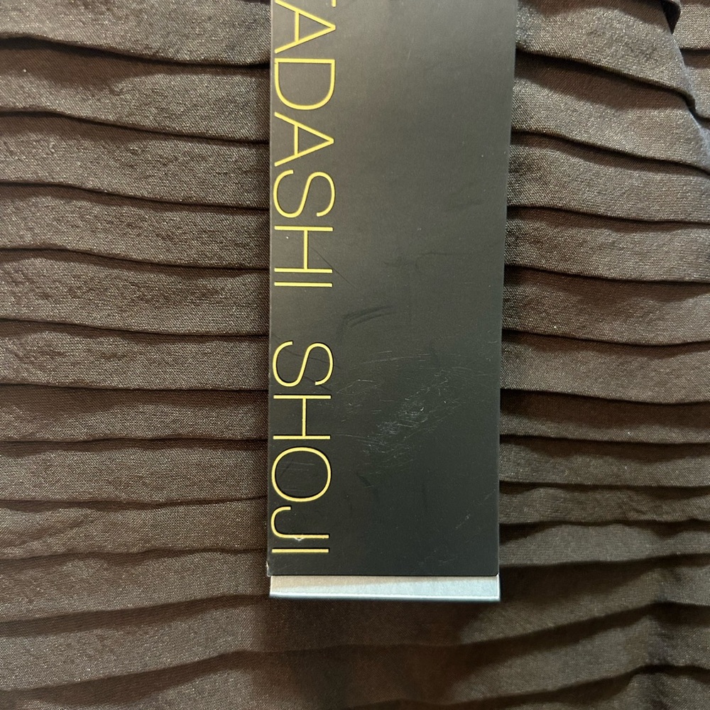 Tadashi Shoji Brown Tiered Ruffle Maxi Dress - Picture 8 of 11